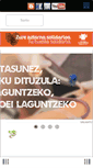 Mobile Screenshot of gipuzkoasolidarioa.info